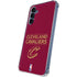 NBA Cleveland Cavaliers Standard - Maroon Galaxy A35 5G Clear Case